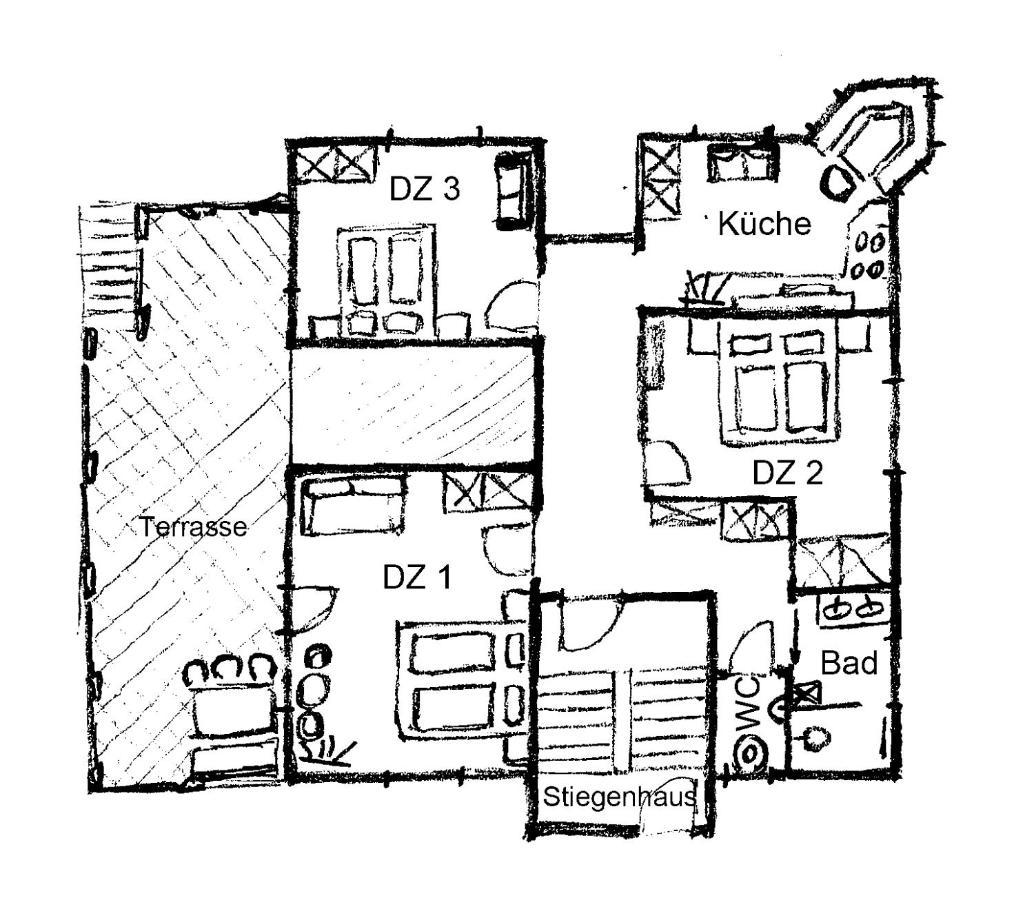 Appartement Schneeflockchen Mayrhofen Bagian luar foto