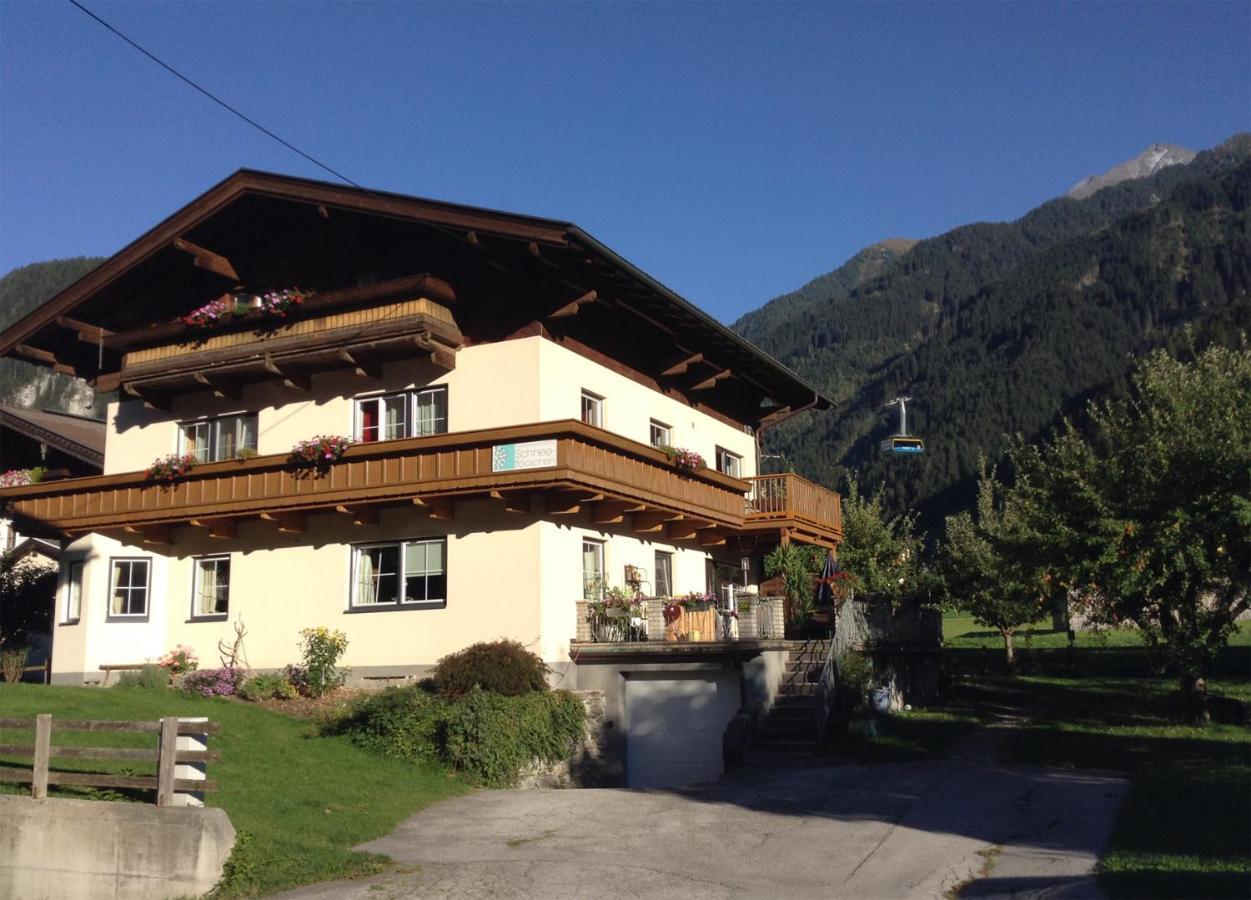 Appartement Schneeflockchen Mayrhofen Bagian luar foto